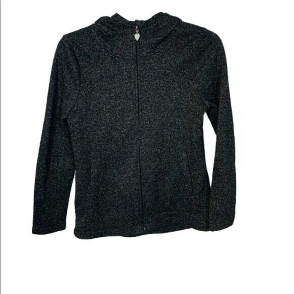 Betsey Johnson Grey Zip Up Hoodie Jacket